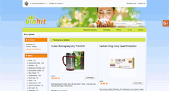 Desktop Screenshot of biohit.pl