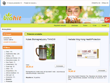 Tablet Screenshot of biohit.pl